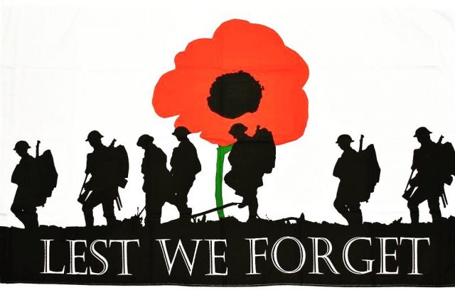 Nothing else needs to be said, other than remember the fallen and what they fought for.